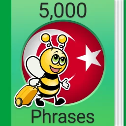 أيقونة تعلم التركية - 5000 جمل